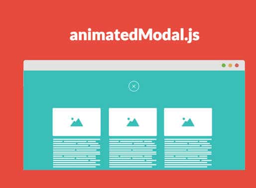 Animated Popup With jQuery – animatedModal.js