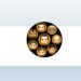 CSS3 circle with clickable items jQuery(Radial Menu)
