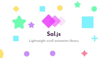 Sal - Lightweight scroll animation library