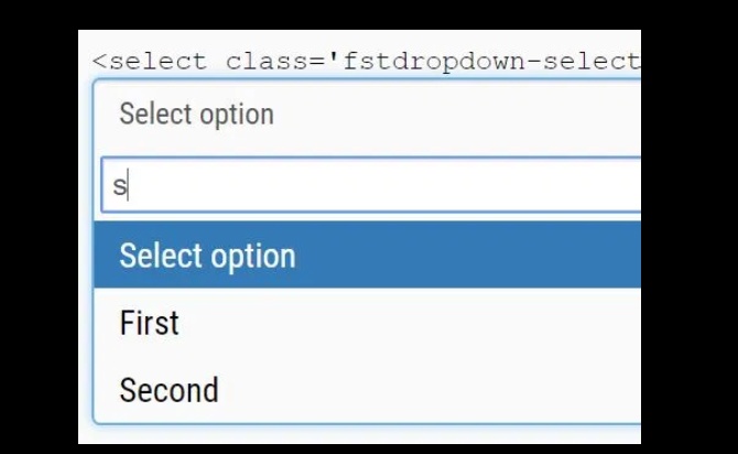Bootstrap Style Searchable Dropdown Plugin – fstdropdown