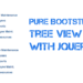 Bootstrap Menu Tree View