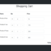 Bootstrap shoping cart page total price calculate