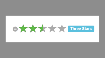 Simple jQuery Star Rating System For Bootstrap