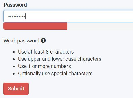 Easy jQuery Password Strength Indicator Plugin For Bootstrap