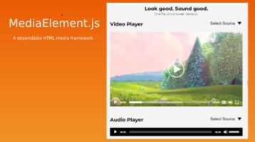 HTML5 Video and Audio Player Plugin - MediaElement